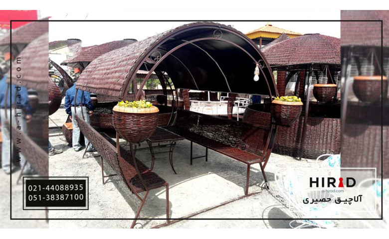 آلاچیق حصیری کد P-05